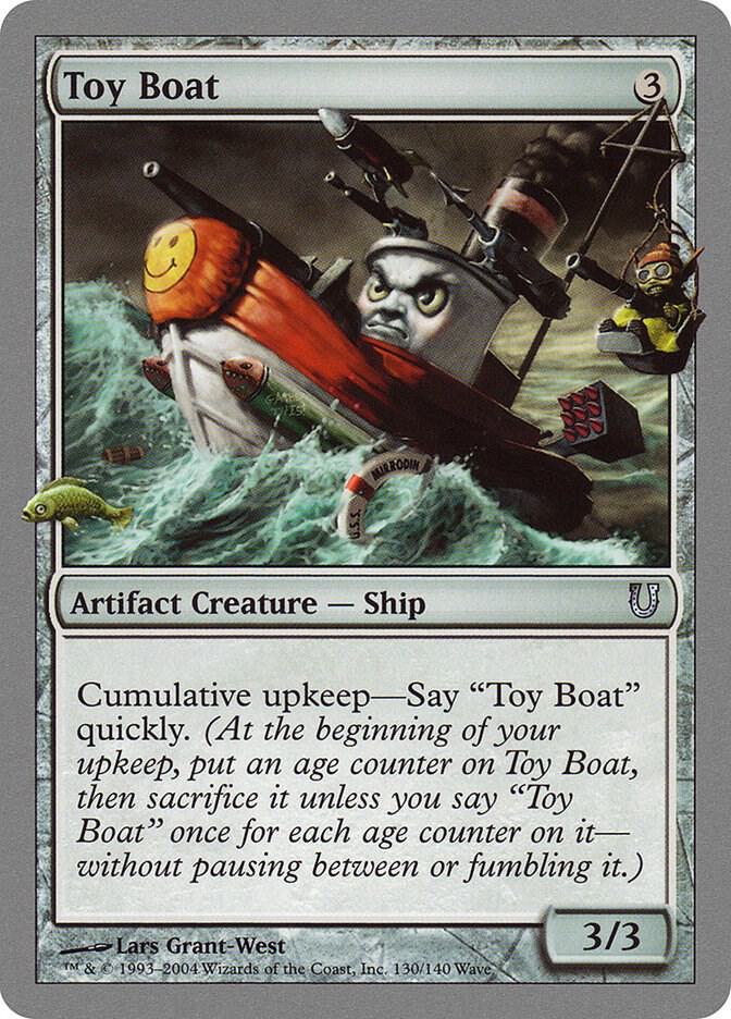 Toy Boat [Unhinged] 130
