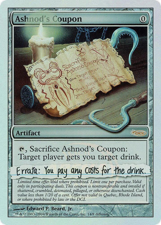 Ashnod's Coupon [Arena Promos] 14