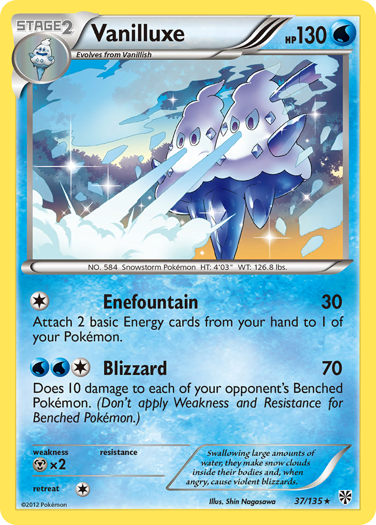 Vanilluxe - 37/135 Plasma Storm