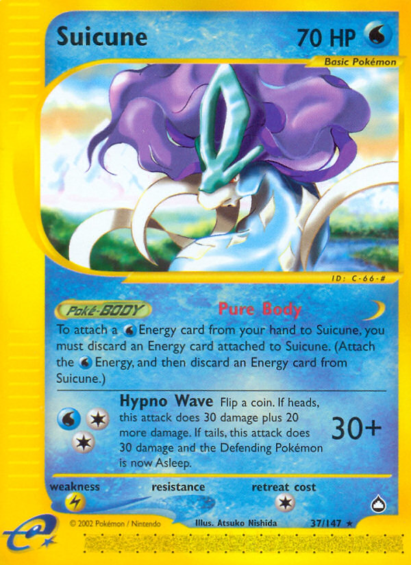 Suicune - 37/147 Aquapolis