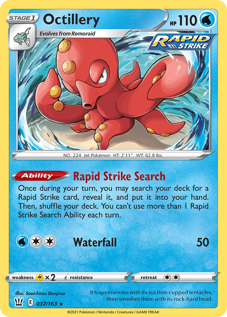 Octillery - 37/163 Battle Styles