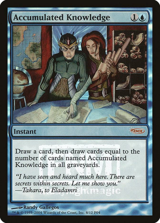 Accumulated Knowledge [FNM Promos] 8