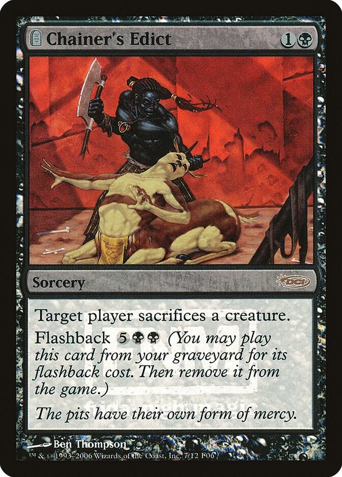 Chainer's Edict [FNM Promos] 7