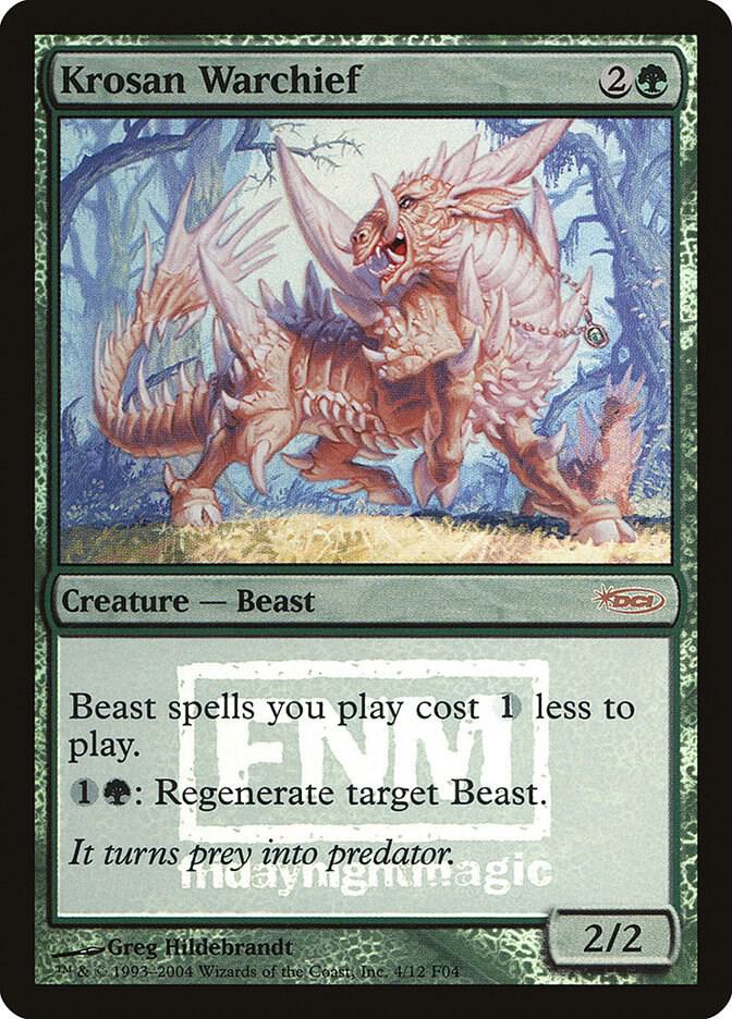 Krosan Warchief [FNM Promos] 4
