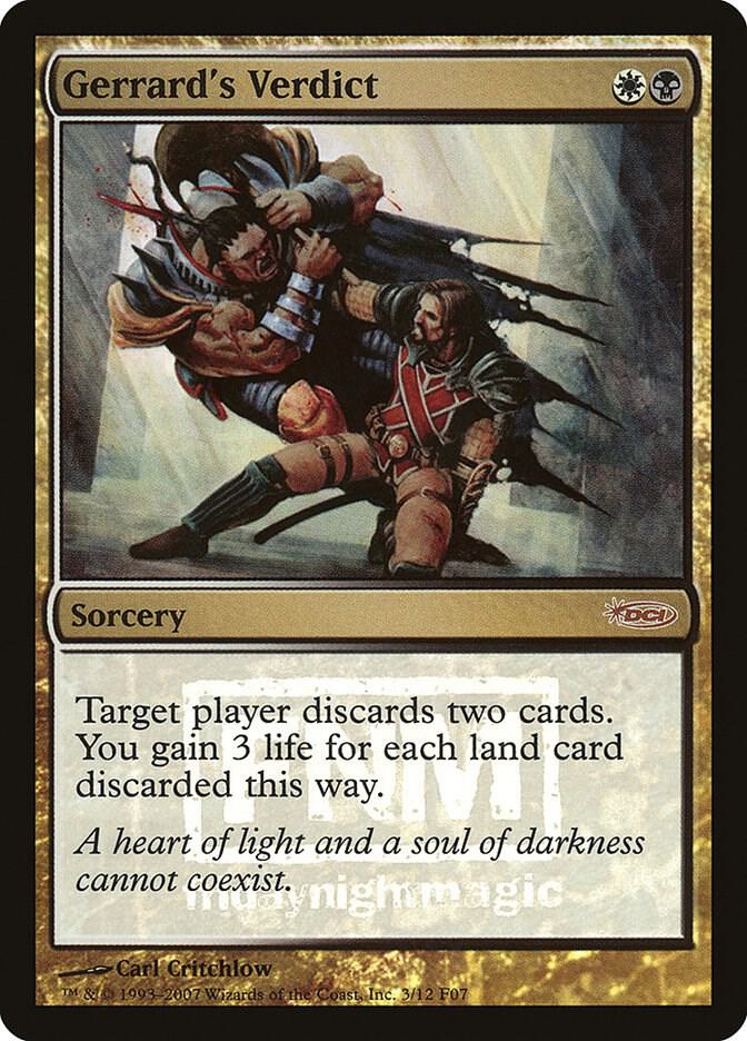 Gerrard's Verdict [FNM Promos] 3