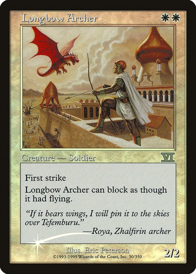 Longbow Archer [FNM Promos] 30