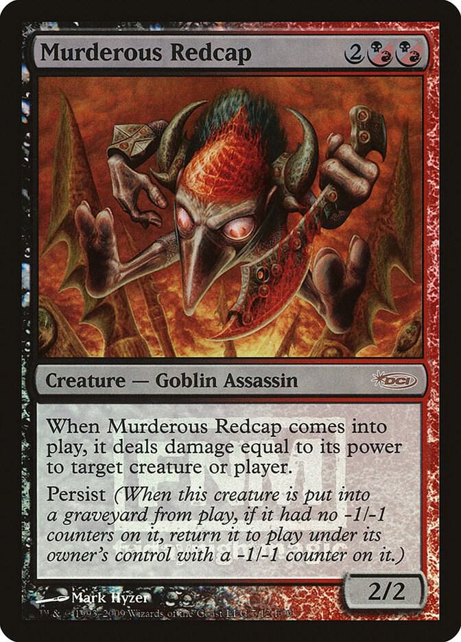 Murderous Redcap [FNM Promos] 7