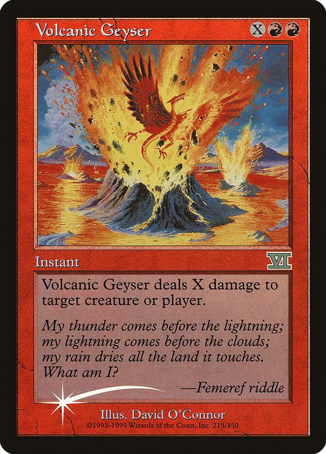 Volcanic Geyser [FNM Promos] 215
