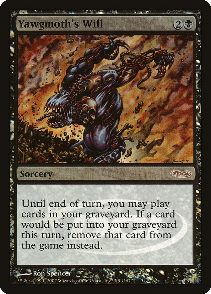 Yawgmoth's Will [Judge Promos] 3