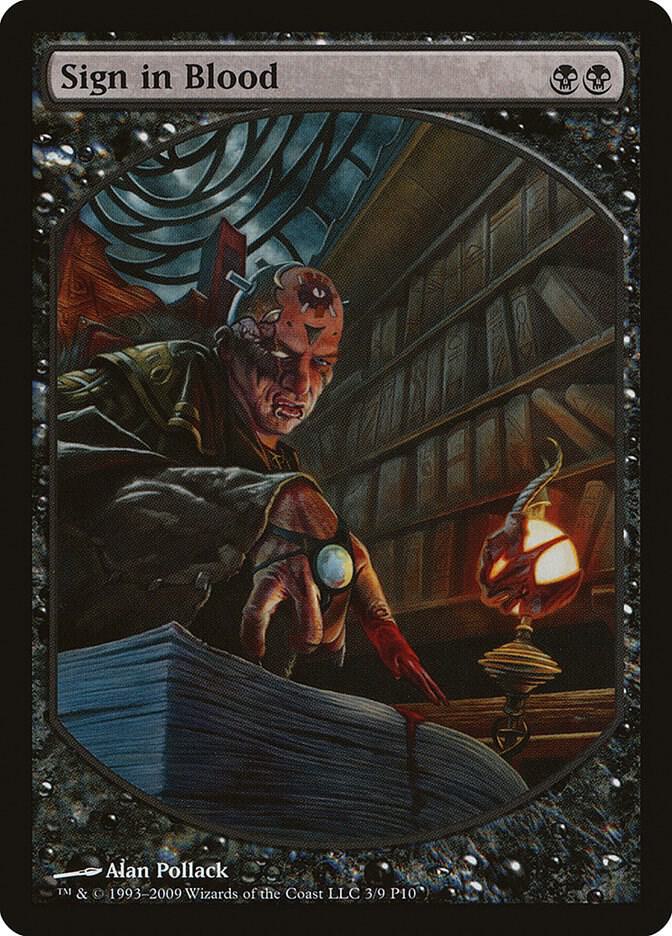 Sign in Blood [Magic Player Rewards] 3