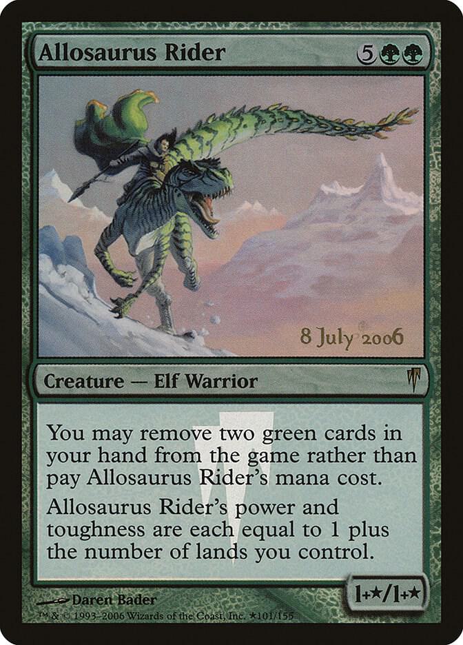 Allosaurus Rider [Prerelease Cards] 101