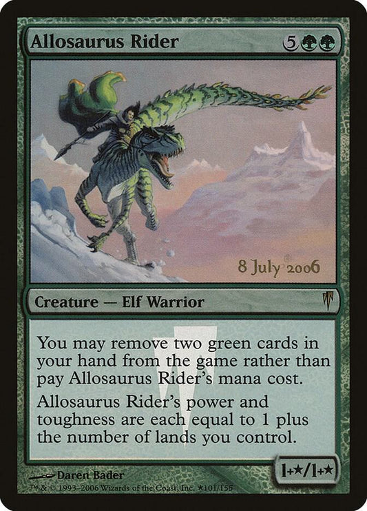 Allosaurus Rider [Prerelease Cards] 101