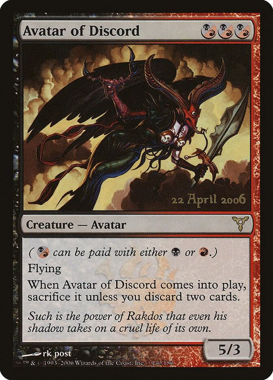 Avatar of Discord [Prerelease Cards] 29