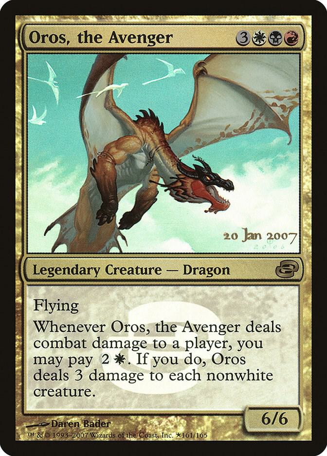 Oros, the Avenger [Prerelease Cards] 161
