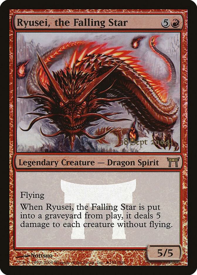 Ryusei, the Falling Star [Prerelease Cards] 185