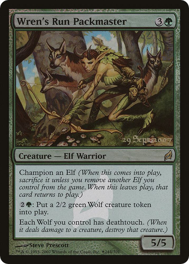Wren's Run Packmaster [Prerelease Cards] 244