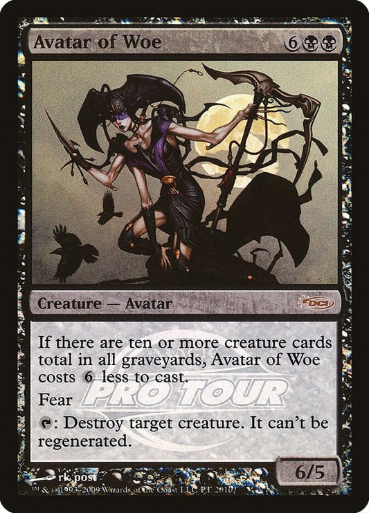 Avatar of Woe [Pro Tour Promos] PT 2010
