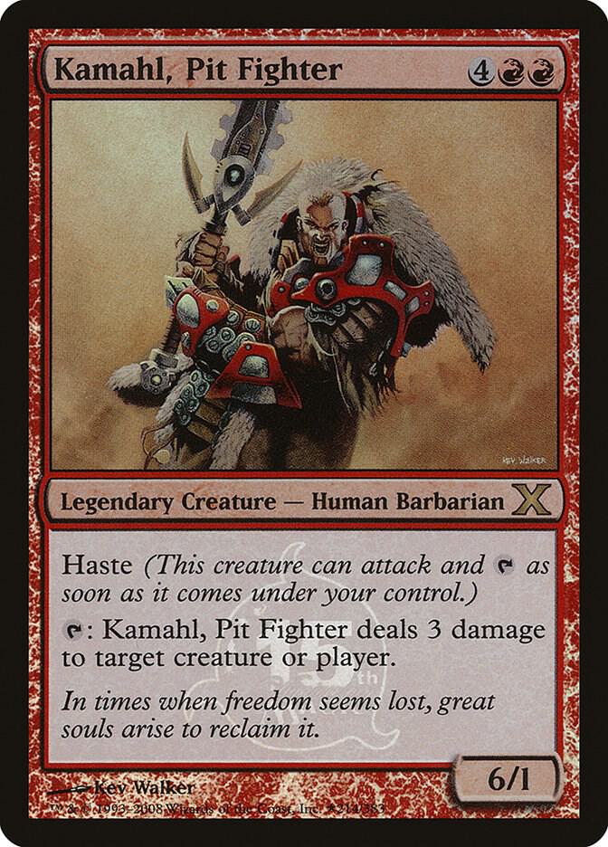 Kamahl, Pit Fighter (15th Anniversary) [Unique and Miscellaneous Promos] 214