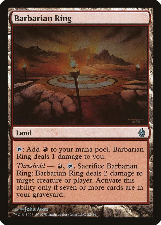 Barbarian Ring [Premium Deck Series: Fire and Lightning] 28