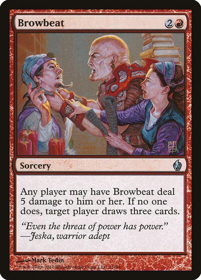 Browbeat [Premium Deck Series: Fire and Lightning] 21