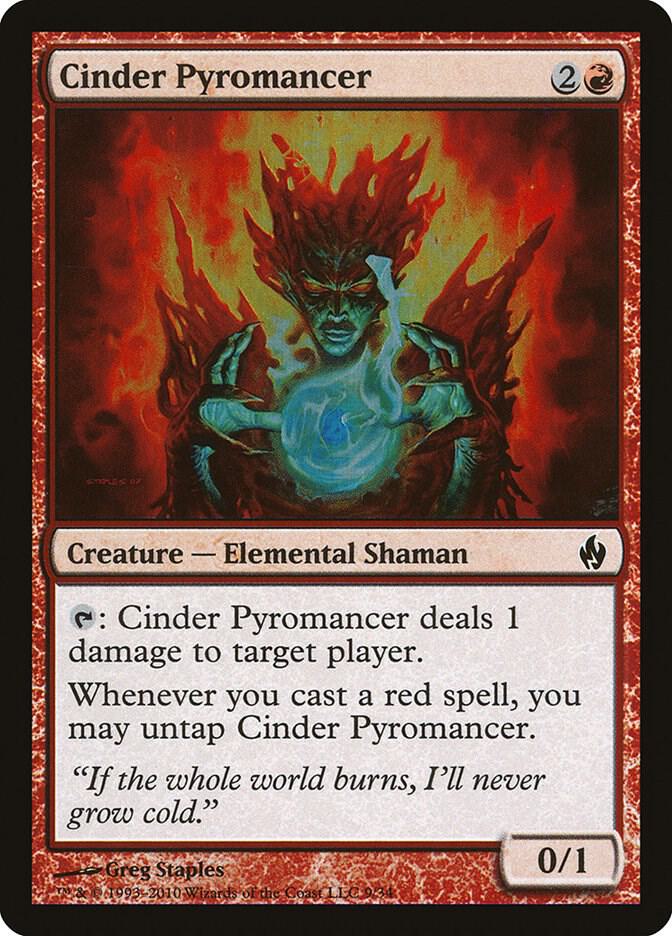 Cinder Pyromancer [Premium Deck Series: Fire and Lightning] 9