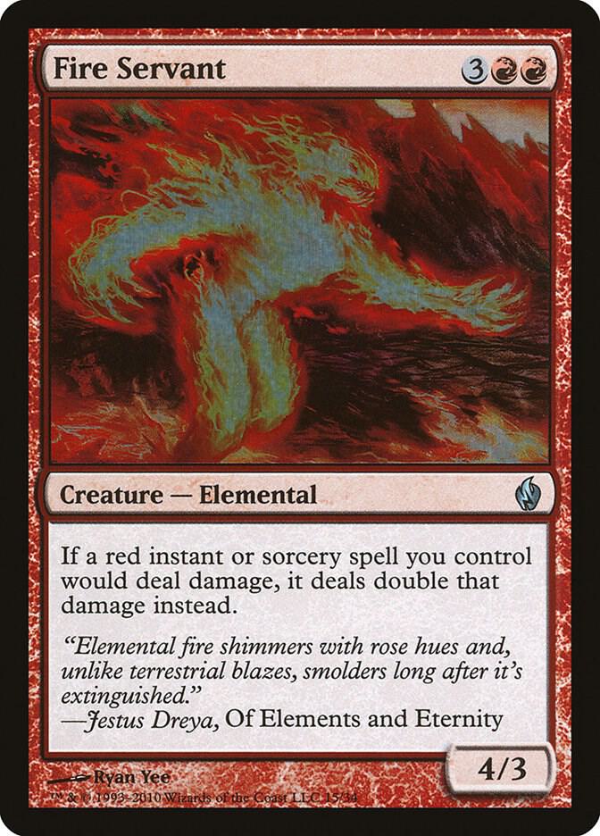 Fire Servant [Premium Deck Series: Fire and Lightning] 15