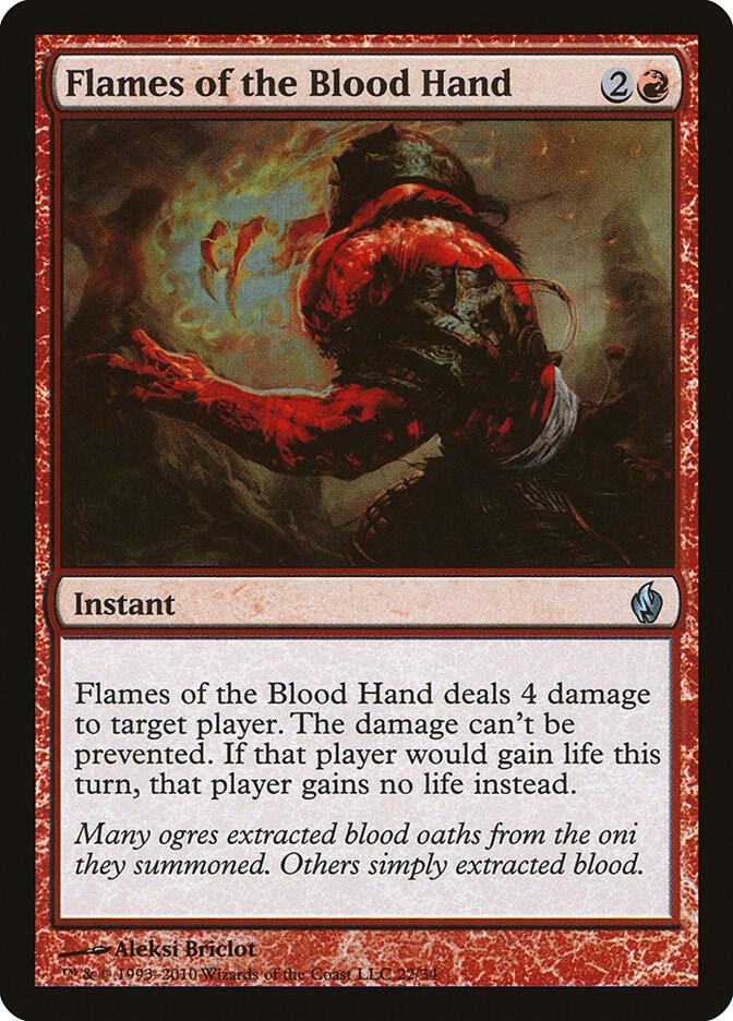 Flames of the Blood Hand [Premium Deck Series: Fire and Lightning] 22