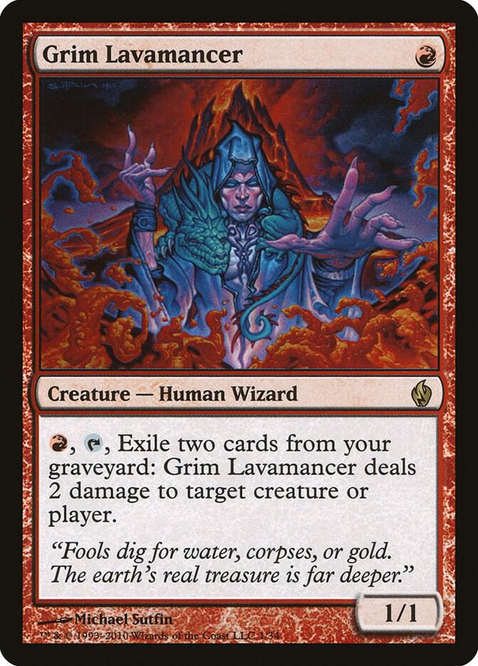 Grim Lavamancer [Premium Deck Series: Fire and Lightning] 1