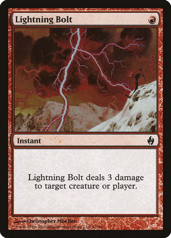 Lightning Bolt [Premium Deck Series: Fire and Lightning] 17