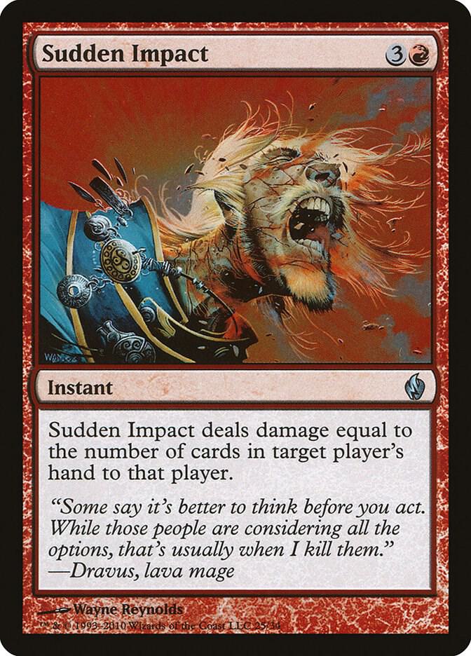 Sudden Impact [Premium Deck Series: Fire and Lightning] 25