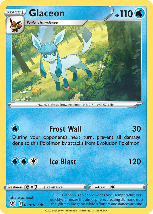 Glaceon - 38/189 Astral Radiance