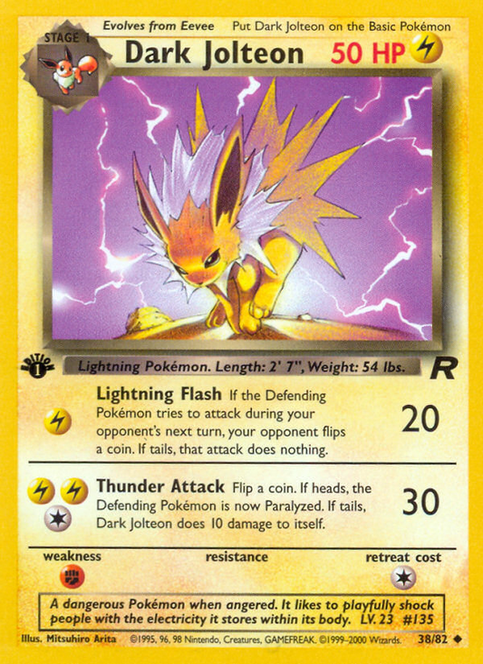 Dark Jolteon - 38/82 Team Rocket