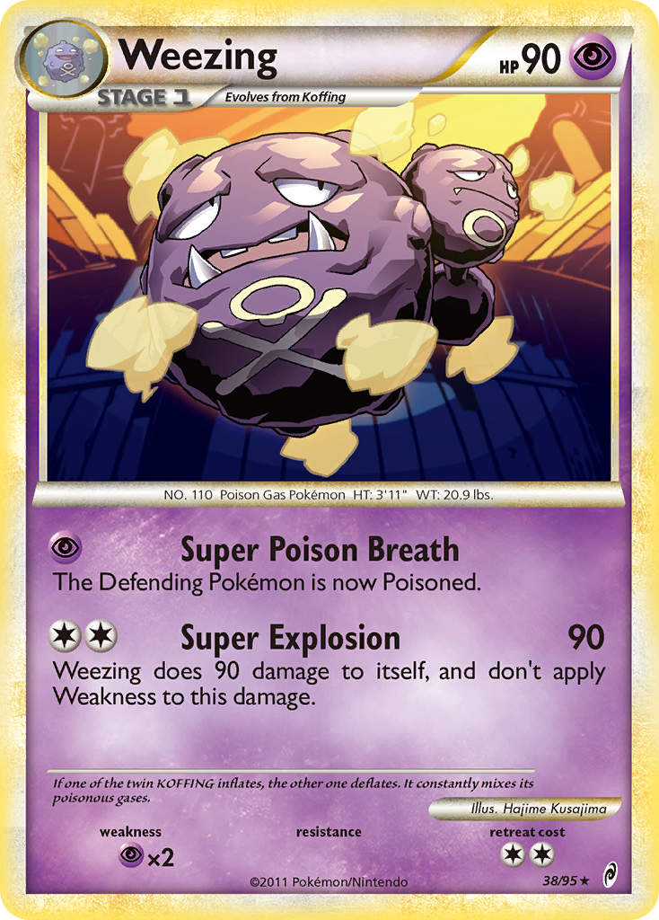 Weezing - 38/95 Call of Legends