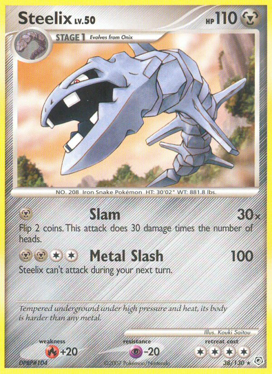 Steelix - 38/130 Diamond & Pearl