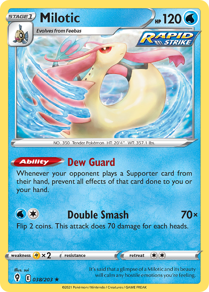 Milotic - 38/203 Evolving Skies