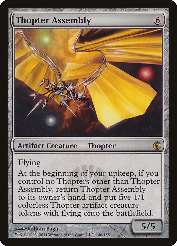 Thopter Assembly [Mirrodin Besieged] 140