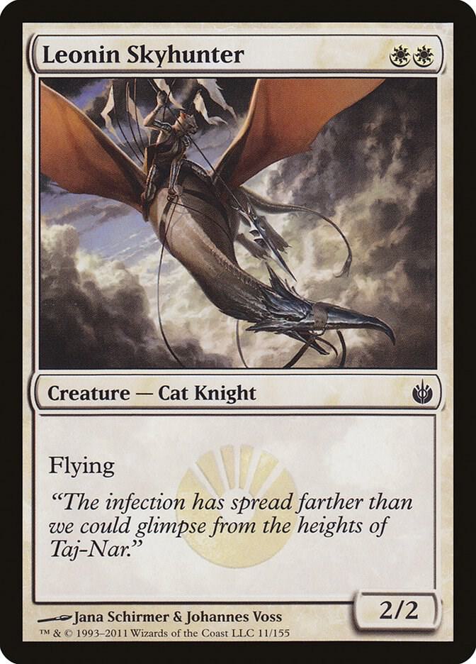 Leonin Skyhunter [Mirrodin Besieged] 11