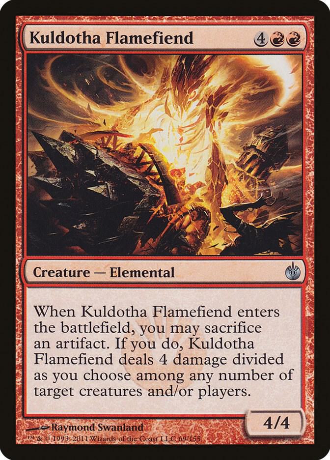 Kuldotha Flamefiend [Mirrodin Besieged] 69