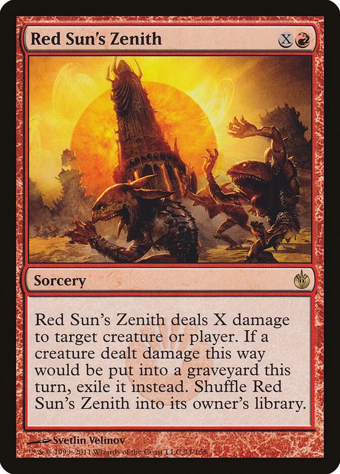 Red Sun's Zenith [Mirrodin Besieged] 74