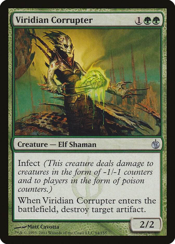 Viridian Corrupter [Mirrodin Besieged] 94