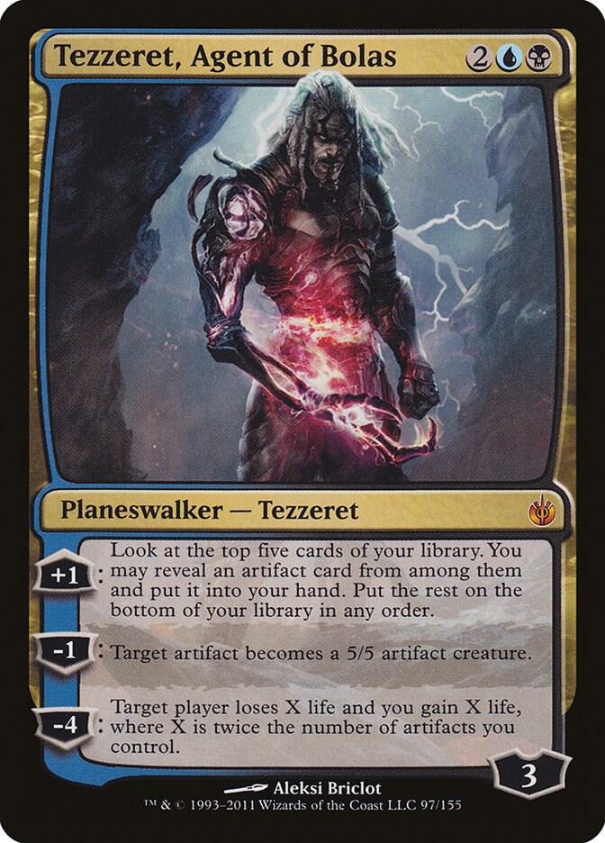 Tezzeret, Agent of Bolas [Mirrodin Besieged] 97