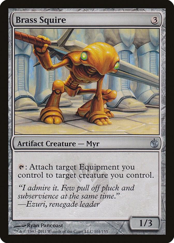 Brass Squire [Mirrodin Besieged] 101