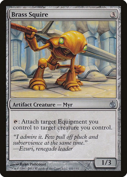 Brass Squire [Mirrodin Besieged] 101