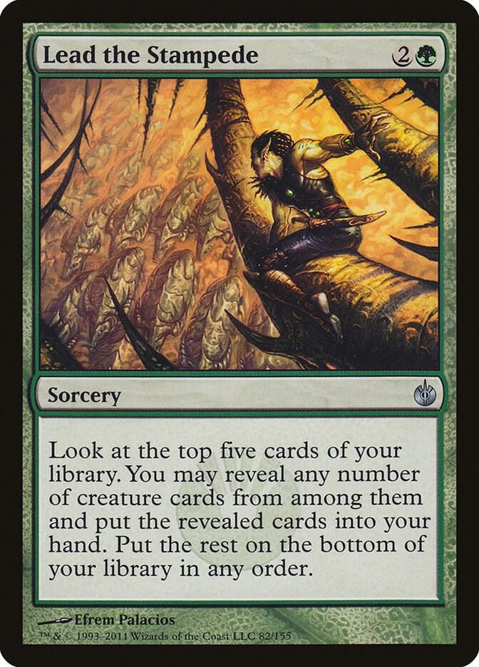 Lead the Stampede [Mirrodin Besieged] 82
