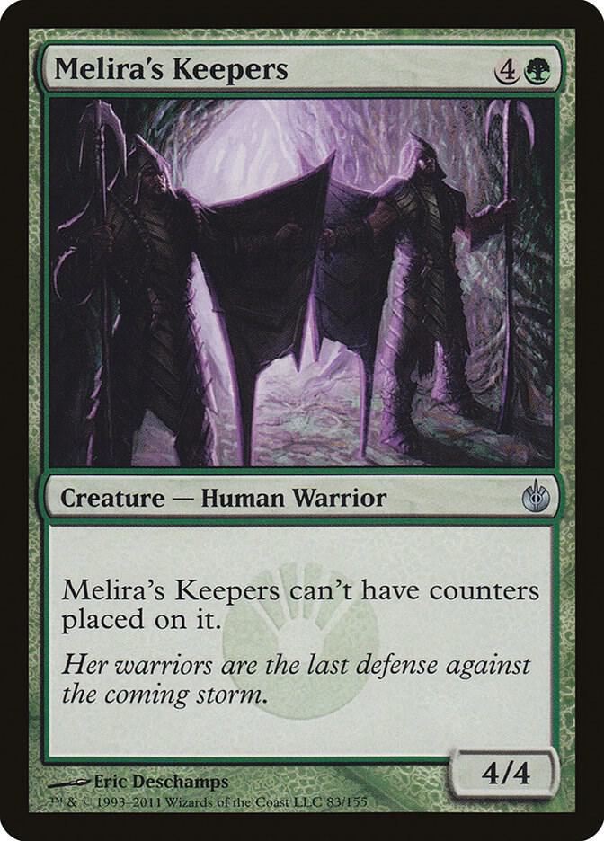 Melira's Keepers [Mirrodin Besieged] 83