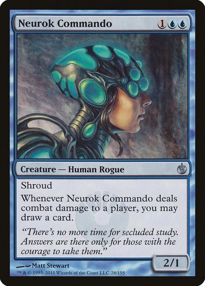 Neurok Commando [Mirrodin Besieged] 28