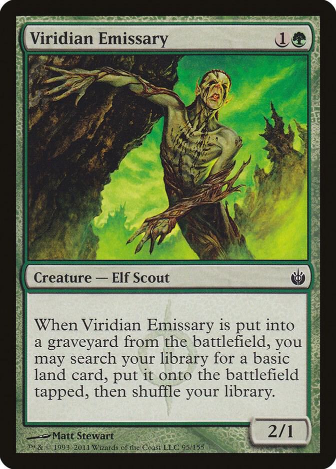 Viridian Emissary [Mirrodin Besieged] 95