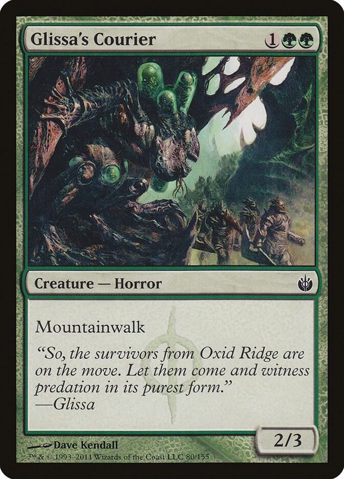 Glissa's Courier [Mirrodin Besieged] 80