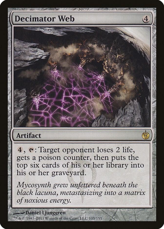 Decimator Web [Mirrodin Besieged] 105