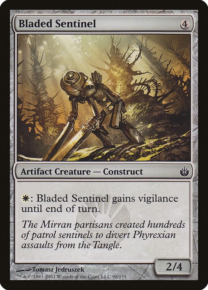 Bladed Sentinel [Mirrodin Besieged] 98